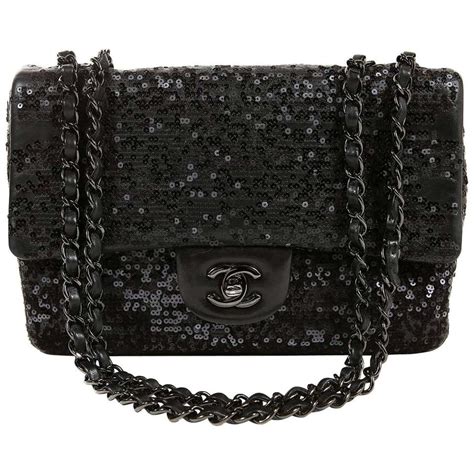 chanel sequin bag 2023|chanel evening purse.